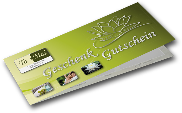 Massage-Geschenkgutschein Köln